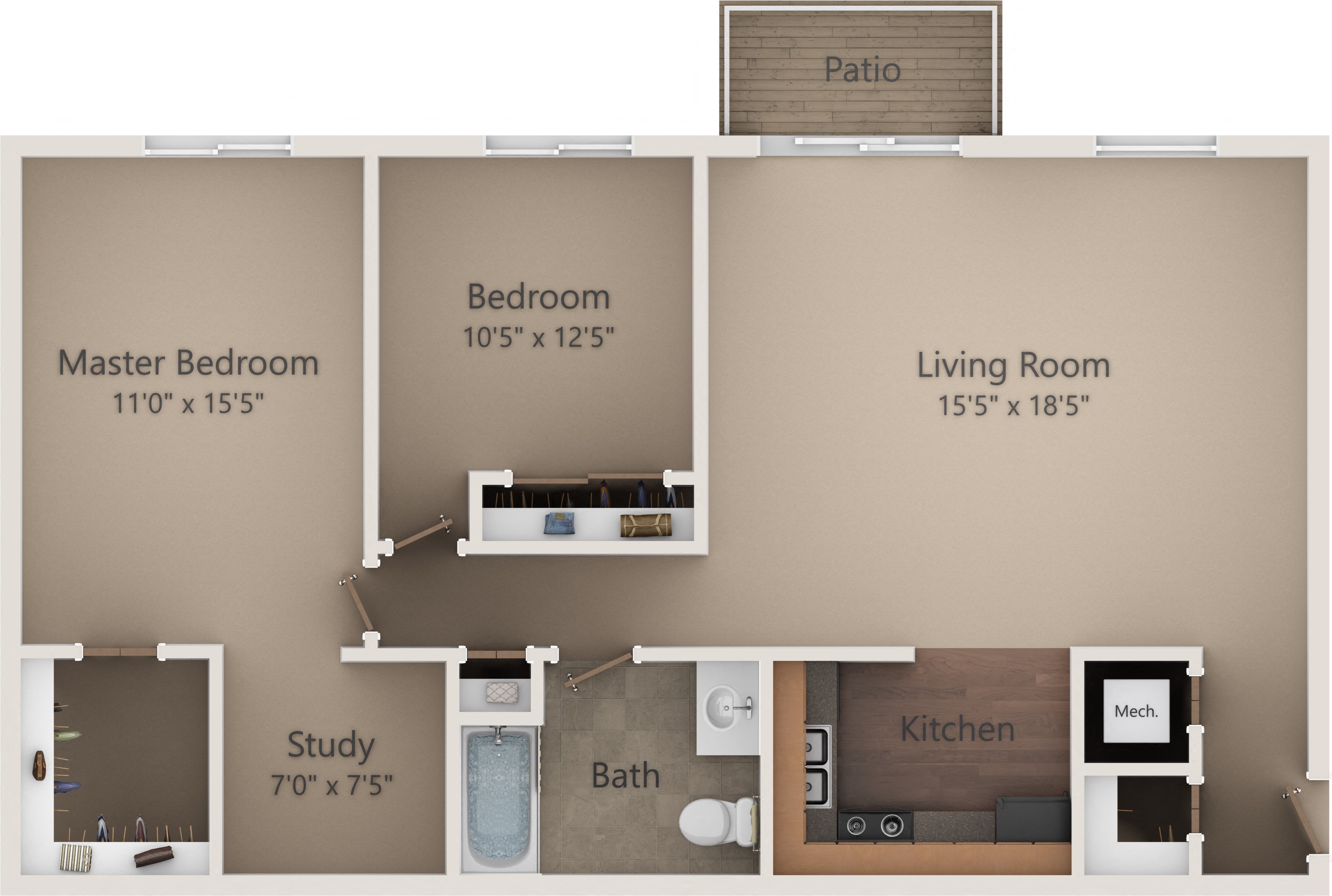 The Oak II Floor Plan 9